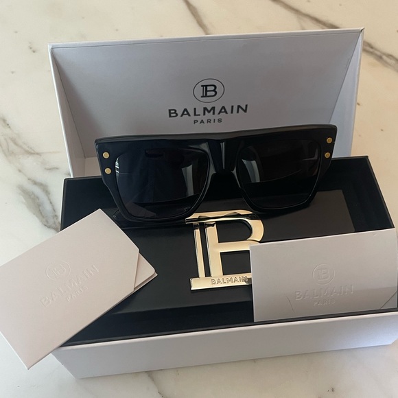 Balmain Black Gradient Sunglasses - Picture 5 of 8